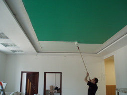 Можно ли покрасить натяжные потолки