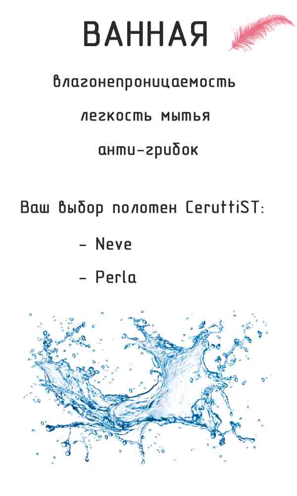 потолки в ванной